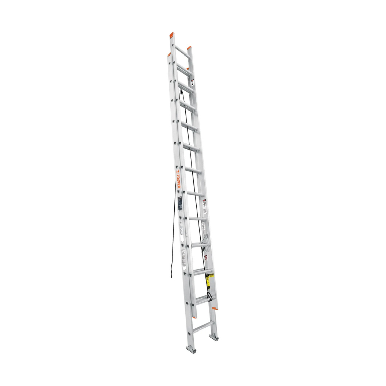 Escalera Telescopica, tipo II 175 kg de capacidad de carga, Truper - 20 peldaños