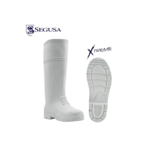 Bota de seguridad Xtreme PVC color blanco