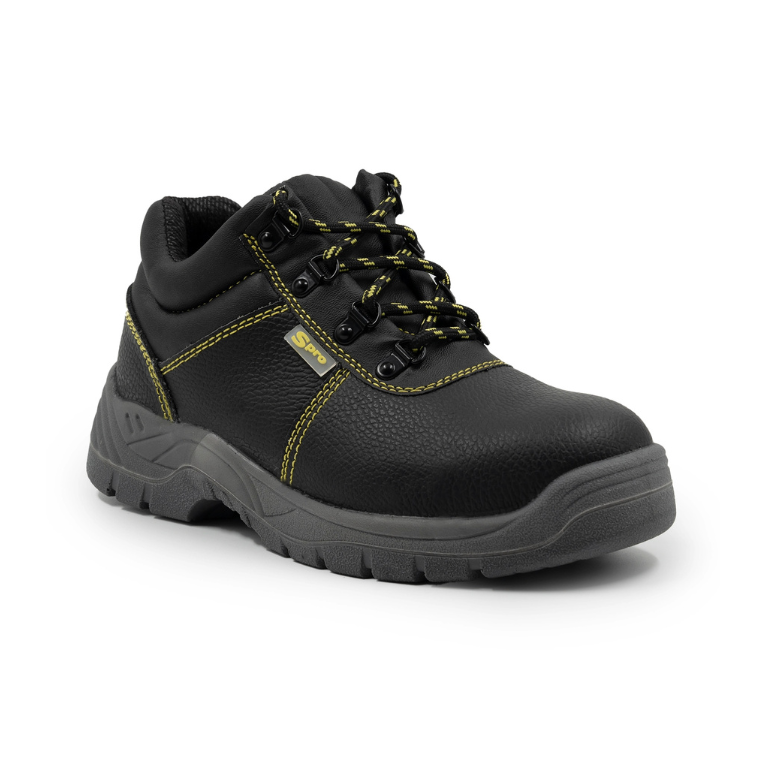 Botin de seguridad de cuero con punta de acero Spro Bulldozer
