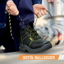 Botin de seguridad de cuero con punta de acero Spro Bulldozer