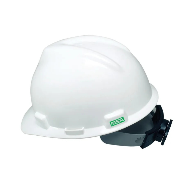 CASCO MSA V-GARD JOCKEY CON SLOT FAST-TRAC III