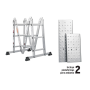 Escalera multiposición , Tipo I, Truper - 8 peldaños